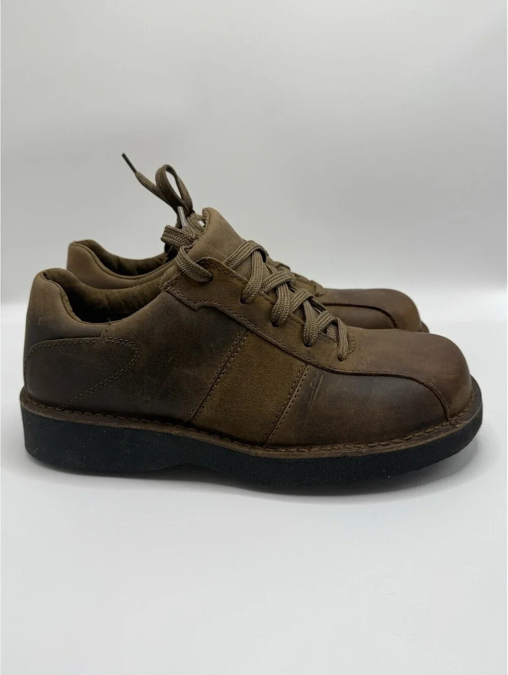 American Eagle Outfitters Mens Sz 10 Style 3204 Brown Leather Shoes NWT